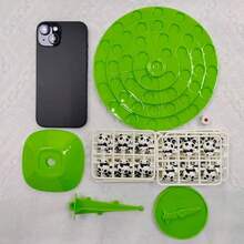 Panda Balance Game Toy For Two Players, A Family Interactive Tabletop Puzzle Game, Perfect For Birthdays, Gifts, Christmas, And Halloween - Green - View 6