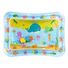 Inflatable PVC Baby Bath Mat, Infant Bath Cushion, Early Development And Early Education Toy - Whale - View 5