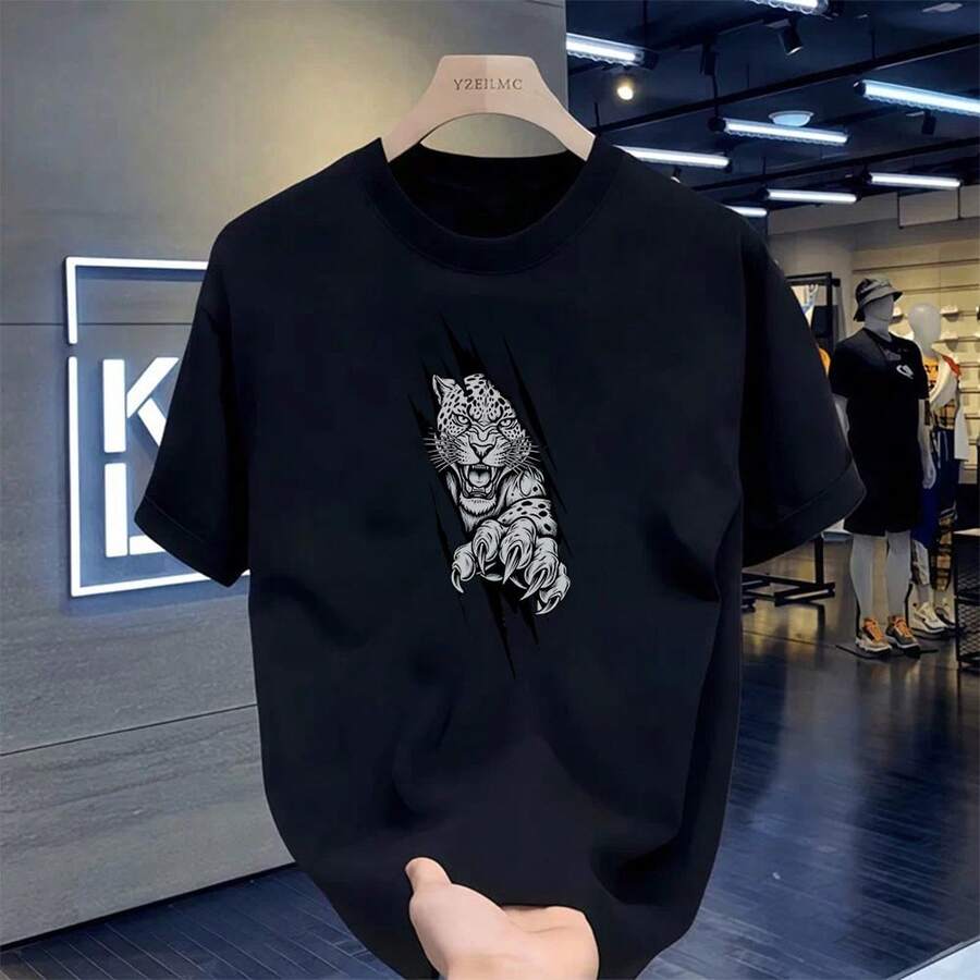 Camisetas de hombre - Negro - Ver 1