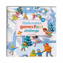 Fun Math Game Challenge Series, Math Puzzles And Logic Game Book With Number, Pattern And Problem Solving Activities, Gamified Learning Pages, Colorful Illustration Design, Multiple Themes Available - Fun Challenges In Math Games - View 14