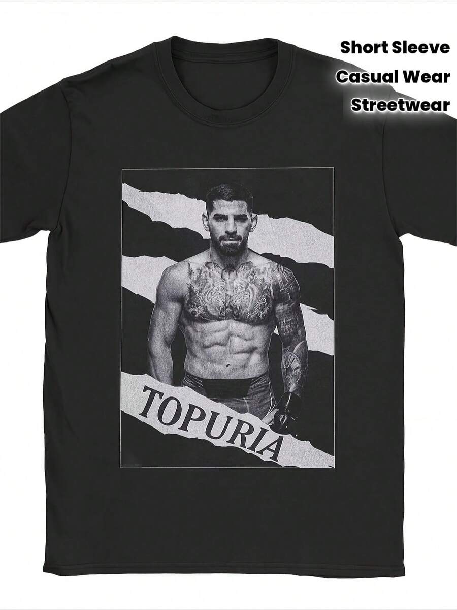 Men T-Shirts - Black - View 1