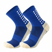 3 Pairs Unisex Sports Socks, Anti-Slip Football Socks - Multicolor - View 15
