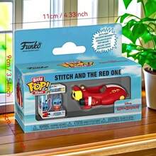 Funko Pop-Vehicle Model: Lilo And Stitch - Red Spaceship With Stitch-Figurine Model, Collectible Model Display, Creative Gift, Holiday Birthday Gift, Christmas Gift, Desktop Display Model, Fan Collection Gift - 1PC-85522 - View 6