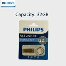 Flash Drive USB 2.0 PHILIPS dengan Gantungan Kunci, Kapasitas 16/32/64/128/256GB (Opsional), Penyimpanan Portabel untuk Foto, Video, Musik, dan File - View 12