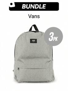 Vans 中性透氣輕量柔軟多功能戶外灰色背包 VN000H4WKH71+中性透氣輕量柔軟多功能戶外灰色背包 VN000H4WKH71 - 灰色*2 - 查看 1