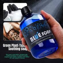 40ml (1.35 Oz) / 500ml (16.67 Oz) 紋身泡沫清潔劑，紋身清潔液，藍色液體皂，雙重清潔作用，不刺激，情人節禮物，適合大多數膚質，保持紋身設計清新，紋身產品 - 彩色 - 查看 4