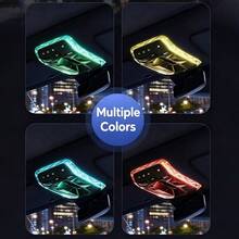 適用於 A-Class、B-Class、E-Class、C-Class、G-Class、S-Class、Eq-Class 的內飾改裝配件，提升內裝豪華感，時尚車頂裝飾配件 - 賓士閱讀燈水晶裝飾框 - 查看 6