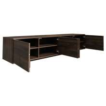 78 Inch Modern TV Stand TVs Up To 85, Entertainment Center With With Solid Wood, Management, Push-Openers, Soft-Closing Hinges & Adjustable Shelves Living Room - 1 - View 12