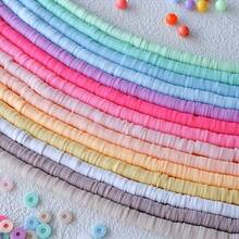 3960 PCS Set Of Colored Soft Ceramic Beads Polymer Soft Ceramic Beads Suitable For Necklace, Bracelet, Earring DIY Jewelry Making - Multicolor - View 10