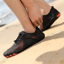 Unisex Lightweight Barefoot Shoes, Quick-Drying And Breathable Water Shoes, Suitable For Men And Women For Swimming Pools, Beaches, Swimming, Boating, Hiking, Surfing, And Indoor Fitness Activities Such As Gym Workouts, Yoga, And Treadmill Running. - Orange - View 5