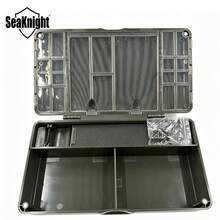SeaKnight Double-Sided Two-Layer Large Fishing Tackle Storage Box - Army Green - View 10
