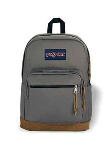 JanSport RIGHT PACK 女款後背包 戶外休閒旅行通勤校園日常用 輕量高彈性 可調式肩帶 大容量收納 防震加厚隔層 柔軟親膚易清洗 拉鍊式 石墨灰 Js0a4qva-GRAPHITE GREY+RIGHT PACK 女款後背包 戶外休閒旅行通勤校園日常用 輕量高彈性 可調式肩帶 大容量收納 防震加厚隔層 柔軟親膚易清洗 拉鍊式 石墨灰 Js0a4qva-GRAPHITE GREY - 灰色*2 - 查看 2