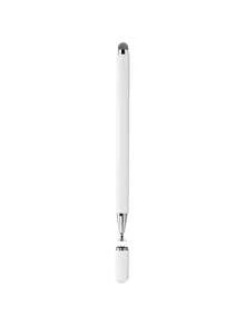 White 2-In-1 Universal Stylus Pen With Magnetic Cap, High Precision Capacitive Touchscreen Stylus Compatible With IPad Apple Android Tablets And Phones, Smooth Writing And Drawing - Multicolor - View 7