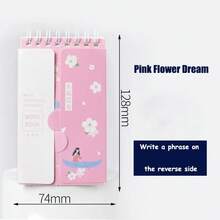 English Vocabulary Notebook For Students, Portable Notebook, Vocabulary Planner, Office And Study Stationery Set With Gel Pen - Black - View 10