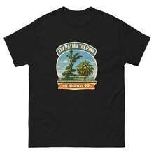 1 Piece Road Trip T-Shirt In A Dark Desert, Adventure T-Shirt, Travel T-Shirt, Hiking T-Shirt, Desert T-Shirt, Exploration T-Shirt, Mountain T-Shirt, Ca - 黑色 8 - 查看 1