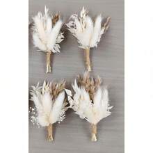 1/4/8pcs Mini Artificial Flowers, Suitable For Wedding, Home Decor, Christmas Decor, Autumn Decor Projects, Can Be Used To Enhance Home Decor And For Holiday Celebrations Like Christmas, Halloween, Thanksgiving And Weddings. - L11 - View 8