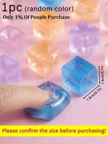 Ice Cream Shaped Super Soft Stress Relief Toy - Effectively Relieves Stress, Gentle Touch And Squeezable, Summer Sensory Stress Relief Accessory; Slow Rebound Design, Suitable For Office And Home Relaxation; Ideal Small Gift For Birthday Parties, Excellent Choice For Relieving Anxiety. - Multicolor - View 12