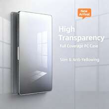 Compatible With Apple Transparent Protective Case, High Transparency Anti-Yellowing Ultra-Thin Bare-Hand Feel, Large Bottom Opening For Heat Dissipation, Scratch-Resistant And Shockproof Computer Shell - View 2