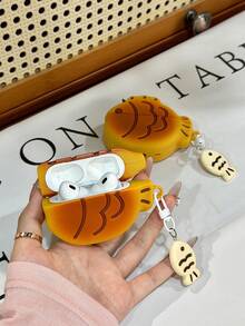 可愛鯛魚燒耳機保護套，百搭少女風，極具吸引力的精緻設計 - 彩色 - 查看 3