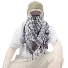 Multi-Purpose Desert Scarf Men And Women, Breathable Shemagh Wrap Outdoor Adventures, Travel And Everyday Wear - Green - View 5
