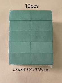 20pcs/10pcs/8pcs/1pc/2pcs/4pcs/6pcs 5.51inch*3.14inch*1.77inch -乾濕兩用花藝泡沫磚，綠色聚苯乙烯泡沫塊，適用於花藝布置、植物裝飾與手工藝，春季花藝布置與手工藝，可用於婚禮裝飾、聖誕節、萬聖節、感恩節、情人節、教師節 - 彩色 - 查看 12