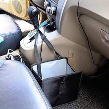 1pc Multifunctional Foldable Car Trash Can, Hanging Storage Bag - Large Capacity, Durable And Stylish Design, Suitable For Car Use, Perfect Gift For Men And Women - A - View 10