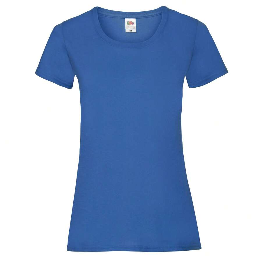 Fruit Of The Loom Womens/Ladies Lady Fit T-Shirt - Royal Blue - View 1