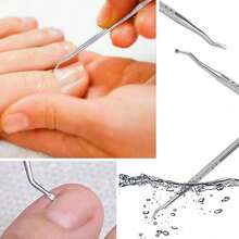 Stainless Steel Manicure Pedicure Set Cuticle Trimmer Pusher Nail File Buffer Brush Professional Foot Nail Care Tools Kit 1/5/10 Pack - Multicolor - View 6
