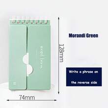 English Vocabulary Notebook For Students, Portable Notebook, Vocabulary Planner, Office And Study Stationery Set With Gel Pen - Black - View 11