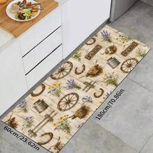 1pc Diatomaceous Earth Drying Mat, Non-Slip Heat-Resistant Absorbent Mat, Suitable For Kitchen Countertops, Coffee Machines, Tableware, Home Cafe Bar Party Decor Placemat Gift - Multicolor - View 11