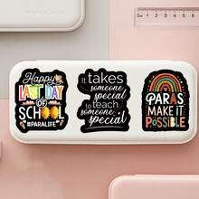 120Pcs Cartoon PARA Graffiti Stationery Stickers Decorative Aesthetics Stickers Vinyl Waterproof For Laptop Phone Car Skateboard Water Bottles Scrapbooking Computer Journaling School Supplies - A - View 6