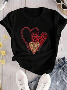 Women T-Shirts - Black - View 1