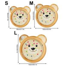 Inflatable Play Mat For Kids, Scratch Resistant, Wear Resistant, Leak Proof, Advanced Sensory Activity Mat, Early Education Baby Play Mat - S - View 7