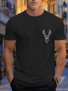 Men T-Shirts - Black - View 1