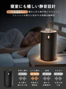 Waterless Aroma Diffuser, Cordless Nebulizer, Rechargeable, Timer & Mist Adjustment, For Home Car Bedroom Quiet - Blanco - Ver 8