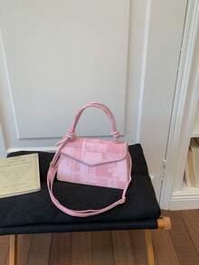 Korean Style Small Square Handbag New Casual Highly Attractive Minimalist Versatile Shoulder Crossbody Bag - Multicolor - View 10