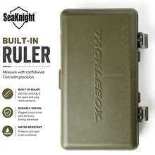 SeaKnight Double-Sided Two-Layer Large Fishing Tackle Storage Box - Army Green - View 5