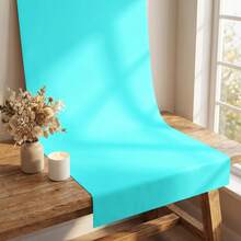 VOJCBKRE Light Blue Photography Backdrop, Light Blue Photo Background Screen, Light Blue Photography Studio Shooting Cloth, For Zoom Video Conferencing (Stand And Clips Not Included) - View 4
