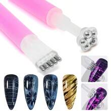 7 Pieces Nail Light Shadow Forming Tool Set, Multi-Shaped Metal ...