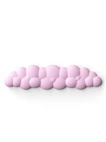 One-Piece Cloud Keyboard Wrist Rest, High-Density Polyurethane Memory Foam Material, Non-Slip Base, Ergonomic Design, Built-In Doll Holder, Suitable For Home Office, Computer, Laptop, Gaming Use - View 16