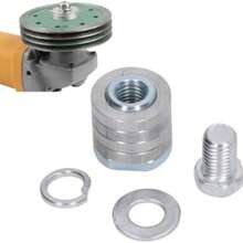 Cabezal adaptador de conversión para amoladora angular, conector convertidor de ranurado multiusos compatible con amoladora angular tipo 100/125, accesorio de repuesto para ranurado y corte de ladrillo, azulejo y pared, suministros para manualidades DIY - M10+M14 - Ver 11
