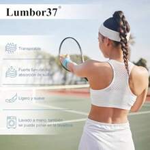 YQQ Lumbor37 Diademas Deportivas para La Cabeza 4 Pack Hombres y Mujeres Cabeza de Elástica Banda para El Sudor y Deportes para Correr Yoga Fútbol Baloncesto y Otros Deportes1256 - Blancol/Negro/Azu/Rojo - Ver 5