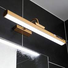 40cm Magnetic Wall Picture Light With Adjustable Color Temperature And Brightness, Rechargeable 10w LED With Remote Control For Paintings, Posters, Mirrors, Portraits - Gold - View 8