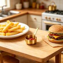 1pc Stainless Steel Sauce Cup, Non-Slip, Easy To Clean And Durable Western Dip Tool. Space-Saving Thickened Metal Kitchen Seasoning Small Bowl, Suitable For Ketchup, Salad Dressing And Various Dips. Prevents Countertop Mess (Exquisite Handle Design); Perfect Practical Gift For Home Cooking Enthusiasts. - Gold - View 1