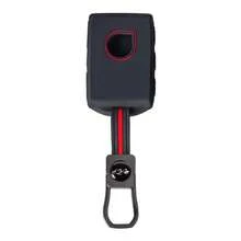 Silicone Key Case For Volvo XC60 XC40 XC90 S90 S60 V90 2020 Car Key Cover Case Keychain Accessories Protection Shell Skin - black - View 1