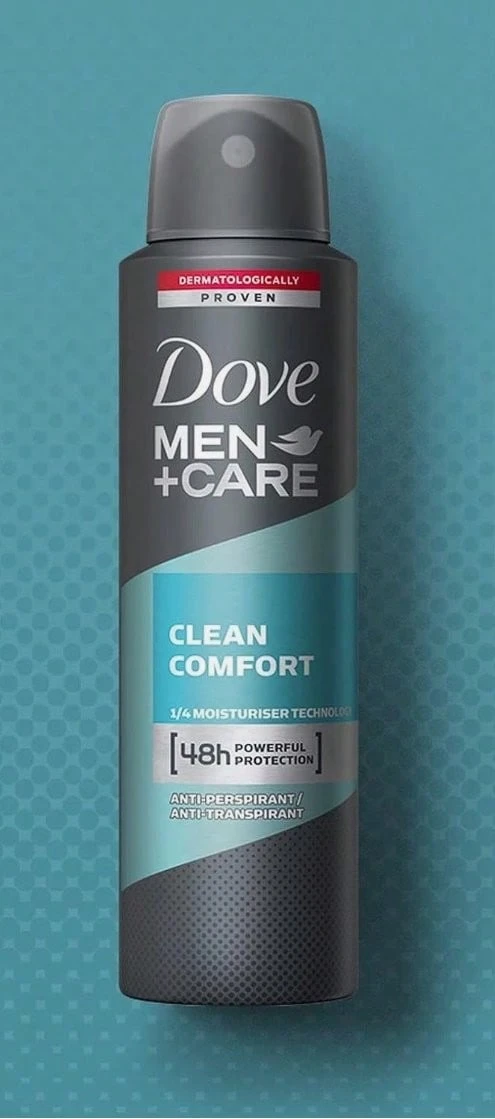Dove Men+Care Clean Comfort Deodorant Body Spray 150ml - 多樣化香型 - 查看 1