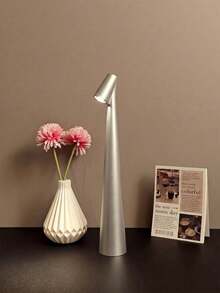 Rechargeable Cordless Table Lamp - Portable Bedside Light With 3-Level Touch Dimming & Long Battery Life, Nordic Minimalist LED Desk Lamp For Bedroom, Home Office, Living Room; Dimmable Decor Light 1800mAh - Multicolor - View 24