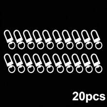 10/20/30/50/100pcs Multi-Color Metal Lobster Clasp, Swivel Snap Hook Key Ring, Suitable For Keychain Making, DIY Crafts, Strap Making, Bag Key Ring Connector, Jewelry Making, Etc. - Keychain - View 40