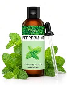 100ml/3,4oz, 30ml/1,0oz Aceite esencial de fragancia de menta, apto para difusor de aromaterapia, humidificador, jabón/vela hecha a mano, regalo ideal - aceite esencial de menta - Ver 9