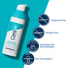 CeraVe Resurfacing Retinol Serum For Post Acne Marks, Formulated With Licorice Root Extract & Niacinamide, Brightening Serum & Pore Minimizer For Face, Post Acne Skin Barrier Repair, Non-Comedogenic - Retinol - 查看 4